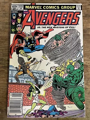 Buy The Avengers #222 (1982) Key! New Masters Of Evil Roster Marvel Comics • 9.59£
