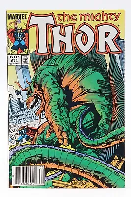 Buy Thor (1966) #341 Walt Simonson Fafnir Cover, Art & Story Cameo Superman NM- • 3.95£