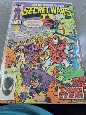 Buy Marvel Comics Marvel Super Heroes Secret Wars 2 Issue 5 VF/NM /7-158 • 3.59£