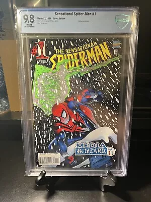 Buy Sensational Spider-Man #1 CBCS Graded 9.8 Marvel 1996 White Pages Comic Book • 30.42£