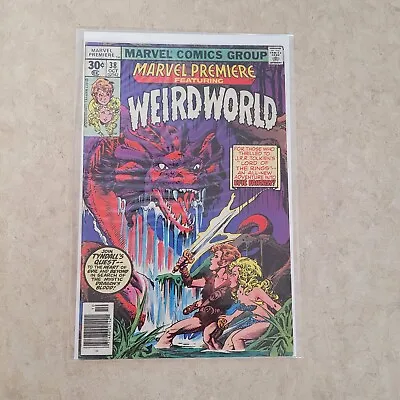 Buy Vintage Marvel Comics MARVEL PREMIERE-WEIRDWORLD Comic October 1977 Issue #38 • 3.98£