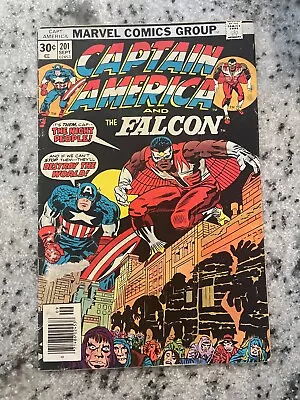 Buy Captain America & Falcon # 201 VG/FN Jack Kirby Marvel Comic Book Hulk Thor J935 • 8.32£