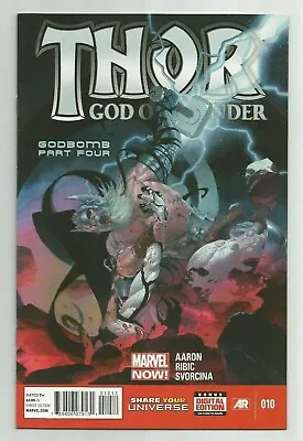 Buy Thor: God Of Thunder #10 ~ Nm 2013 Marvel Comics ~ Esad Ribic Cover & Art ~ Rare • 19.18£