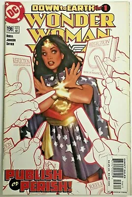 Buy Wonder Woman#196 Vf/nm 2002 Adam Hughes Cover Dc Comics  • 10.12£