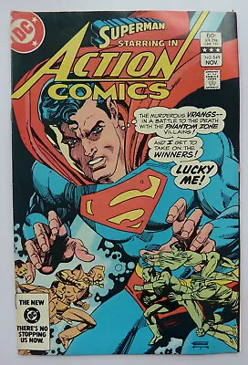 Buy Action Comics #549 - Superman - DC Comics November 1983 VF 8.0 • 5.25£