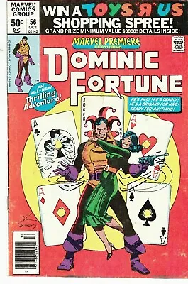 Buy Marvel Premiere #56 1980 ''1st Color App Dominic Fortune ''-chaykin/austin..vg+ • 5.54£