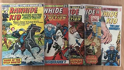 Buy RAWHIDE KID # 118, 119, 121 And 133 CENTS Plus # 151 BRONZE AGE MARVEL • 10£