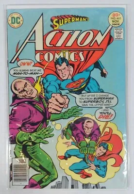 Buy Action Comics #465 (1976) DC COMICS, Superman, Lex Luther - Ernie Chan - VG/FN • 3£