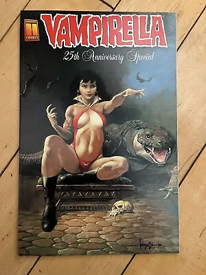 Buy VAMPIRELLA 25th Anniversary Special 1996 1st VF/NM Frank Frazetta Harris Comics • 38.75£