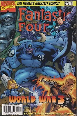 Buy Fantastic Four #13 (Marvel - 1996 Series) World War 3, Part 1 Of 4 Vfn • 1.75£