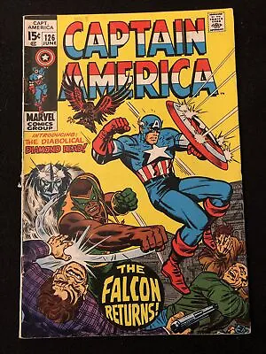 Buy Captain America 126 4.0 Falcon Returns 1st Falcon In Costume 1st Diamond Head Cd • 12.66£