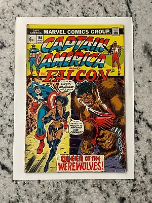 Buy Captain America # 164 VG/FN Marvel Comic Book Pence Variant Falcon 20 J800 • 22.12£