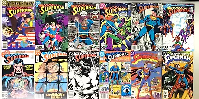 Buy Superman #400-656 Run Variants DC 1984 Lot Of 247 NM-M • 471.99£