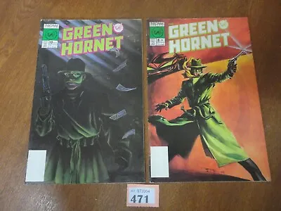 Buy Vol.1 #8 & #10 THE GREEN HORNET - VF+ / NOW Comics 1990 • 2.95£