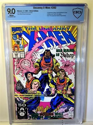 Buy Cbcs 9.0 Uncanny X-men # 282-1st Appearance Bishop! Free Shipping! • 60.20£