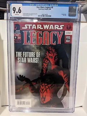 Buy Star Wars Legacy #0  CGC Graded 9.6 NM+ • 78.87£