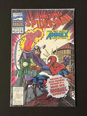 Buy The Amazing Spider-Man Annual #27 (1993, Marvel) Polybagged W/ Cards • 7.91£