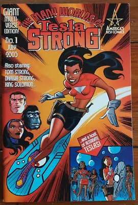 Buy The Many Worlds Of Tesla Strong #1, America's Best Comics, July 2003, Vf- • 15.99£