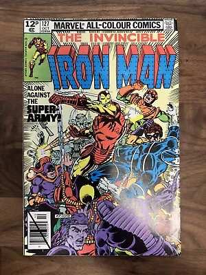 Buy The Invincible Iron Man Issue #127 ***alcoholism Storyline*** Grade Fn/vf • 9.48£