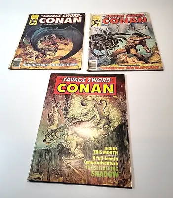 Buy The Savage Sword Of Conan Comic Books Issues 9 UK Issue 21 & 24 American Issues • 19.99£