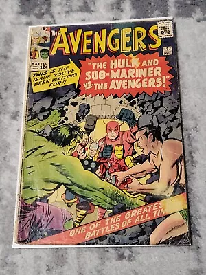 Buy Avengers #3 Jan 1964 Marvel Comic Book Silver Age • 142.30£