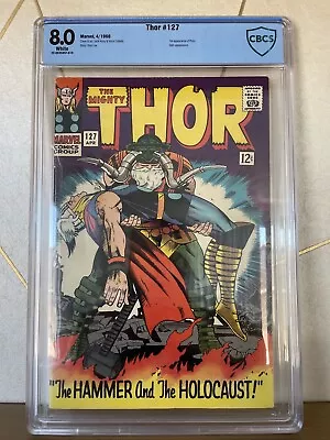 Buy The Mighty Thor 127 CBCS 8.0 • 182.70£
