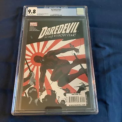 Buy CGC 9.8 Daredevil 505 Awesome Cover 2010 Rare High Grade Book 7 In Grade • 118.58£