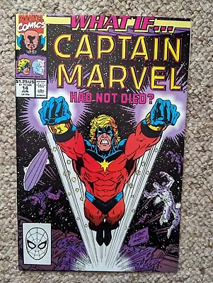 Buy What If...? Issue 14 - Captain Marvel Had Not Died - 1990 • 2.99£
