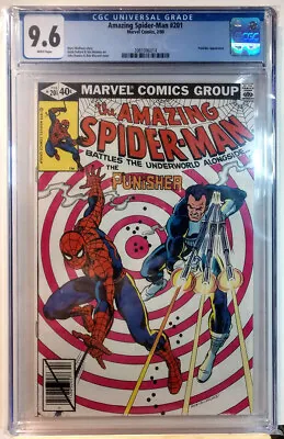Buy The Amazing Spider-Man #201, Punisher App • 141.90£
