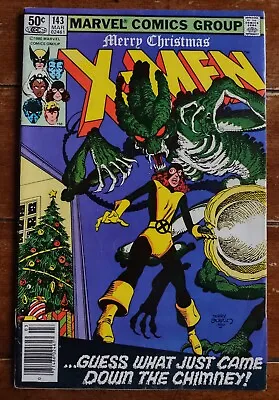Buy UNCANNY X-MEN #143 FN/VF 7.0 Grade Vintage 1981 Marvel Newsstand FREE SHIPPING! • 16.08£