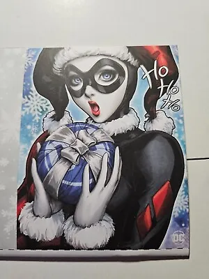 Buy HARLEY QUINN #34 Variant Stanley Artgerm Lau DC Holiday Card Special Edition USA • 12.86£
