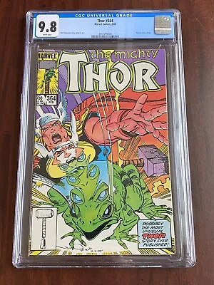Buy Thor #364 (1986) CGC 9.8 : Thor Becomes A Frog THROG • 98.83£