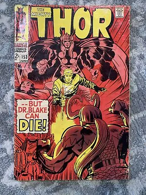 Buy The Mighty Thor # 153 - (nm) -dr. Blake Can Die-ulik-book Length Stories Begin • 7.99£