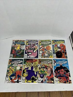Buy Marvel The Amazing Spiderman Comic Books #240,243,244,245,2446,247,248,248 • 27.98£