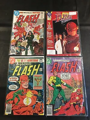 Buy (4) Dc Comic Lot--the Flash #s 253, 289, 294, Tv Special 1991 • 13.50£