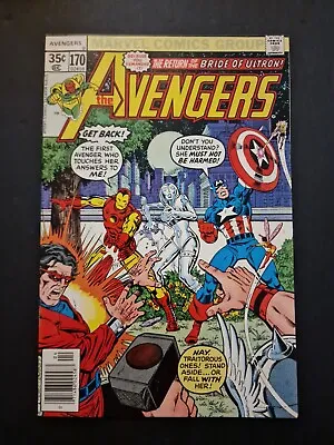 Buy Avengers #170 (1978) (Marvel Comics) High Grade Example CENTS • 11.49£