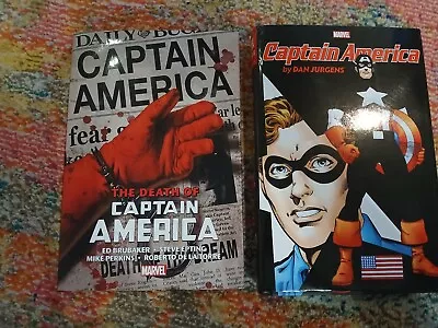 Buy The Death Of Captain America Omnibus + Captain America By Dan Jurgens Omnibus • 94.99£