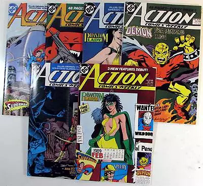 Buy Action Lot Of 6 #636,637,638,639,640,641 DC (1989) 1st Print Comic Books • 46.75£