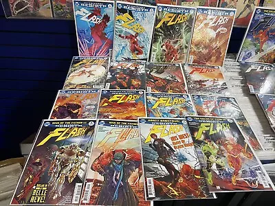 Buy DC Comics Flash Rebirth2016  Comic Book Lot Of 90 Issues • 79.05£