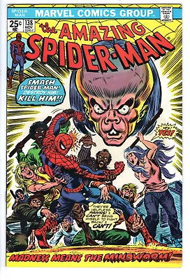 Buy Amazing Spider-man #138 (1974) - Grade 6.5 - 1st App Mindworm - Mark Jewelers! • 47.49£