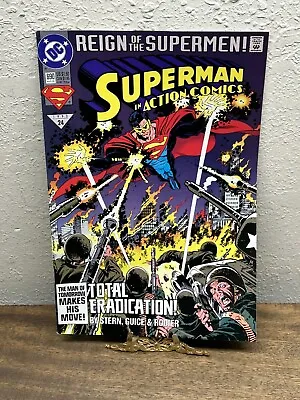 Buy SUPERMAN In ACTION COMICS #690 ~ Aug.1993 ~DC Comics ~Reign Of The Superman~ 9.2 • 4.14£