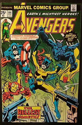 Buy Avengers 144 1st Appearance Of Hellcat High Grade Copy WHITE Pages🔑💎🔑 • 64.30£