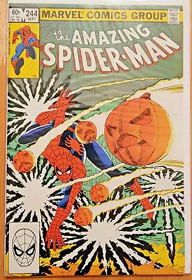Buy Amazing Spider-man #244 *1983*  ~ 3rd Hobgoblin App~ Marvel  8.5 • 19.76£
