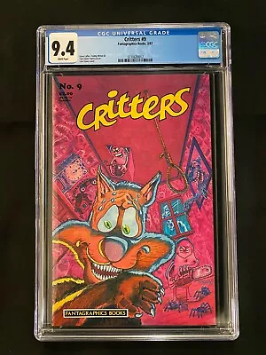 Buy Critters #9 CGC 9.4 (1987) - 1 Of 1 CGC Copy • 55.33£