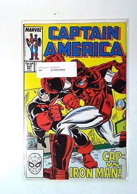 Buy Captain America #341 Marvel (1988) Key 1st Appearance Of Rock Python Comic Book • 2.37£