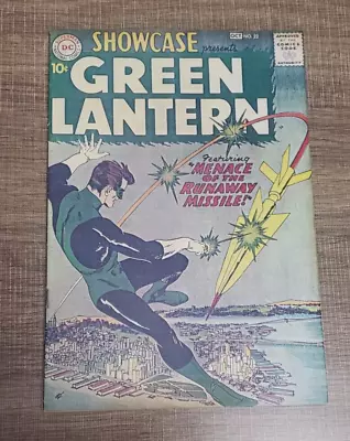 Buy Showcase #22 1959 1st Silver Age Appearance Green Lantern Xerox Cover • 998.28£