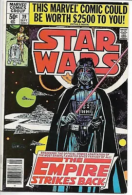 Buy Star Wars #39 1st Mention Rogue Squadron Marvel 1980 VF- • 15.77£