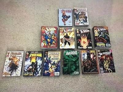 Buy Bundle Of 10 Random Marvel Comics Xmen, Spiderman, Daredevil, Fantastic 4 + More • 15£