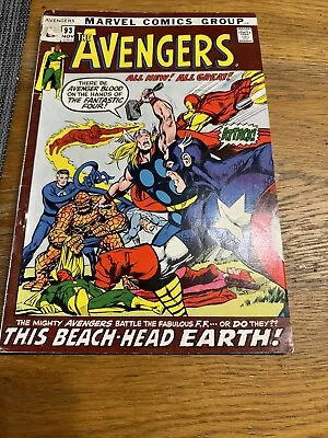 Buy The Avengers Uk Comic 93 Nov • 24£