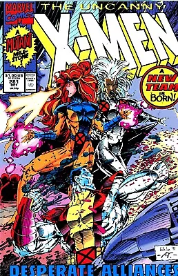 Buy Uncanny X-Men Vol 1 #281 KEY! 1st App Trevor Fitzroy Marvel 1991-NM/WP • 6.39£